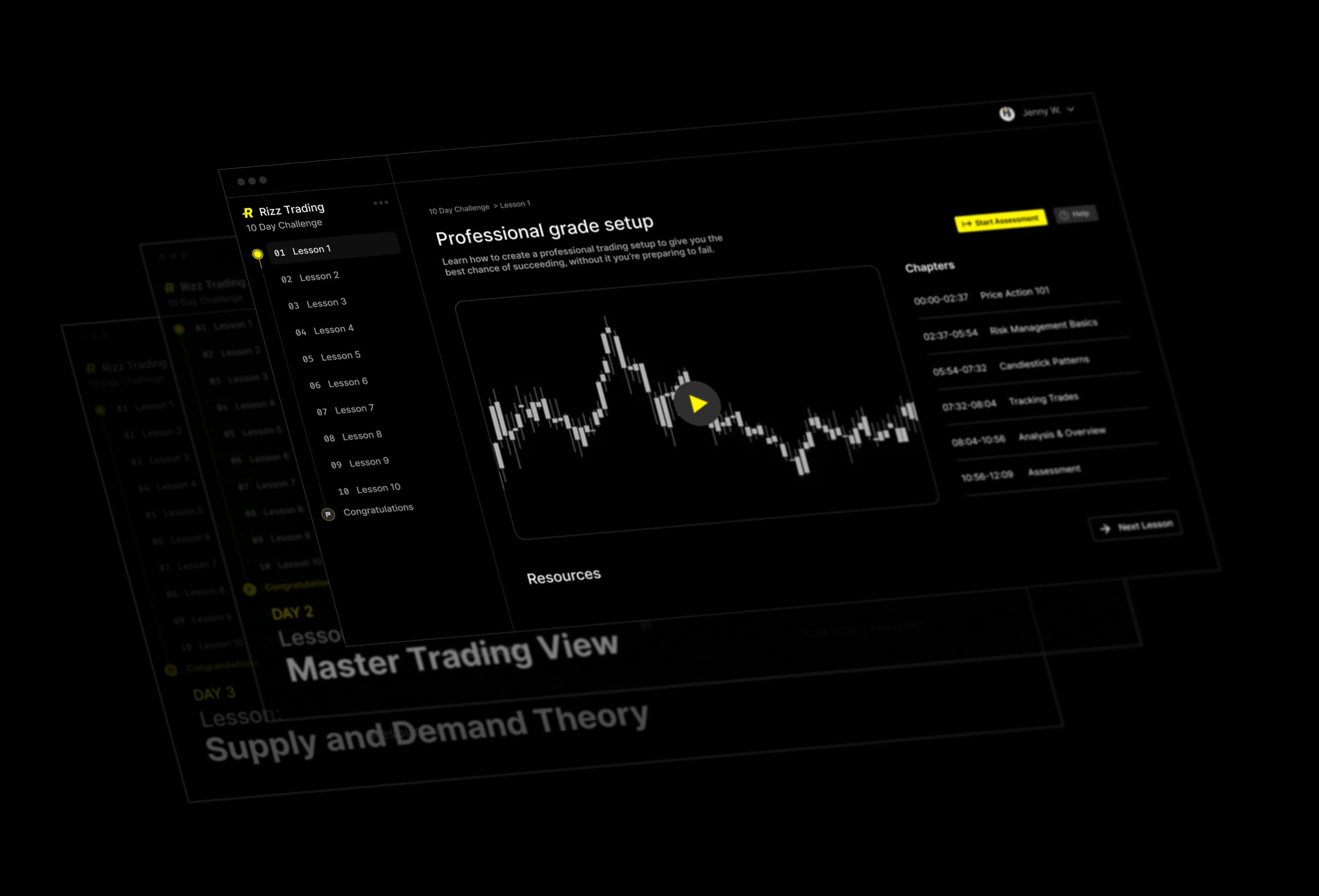 Trading signals sent to phone
