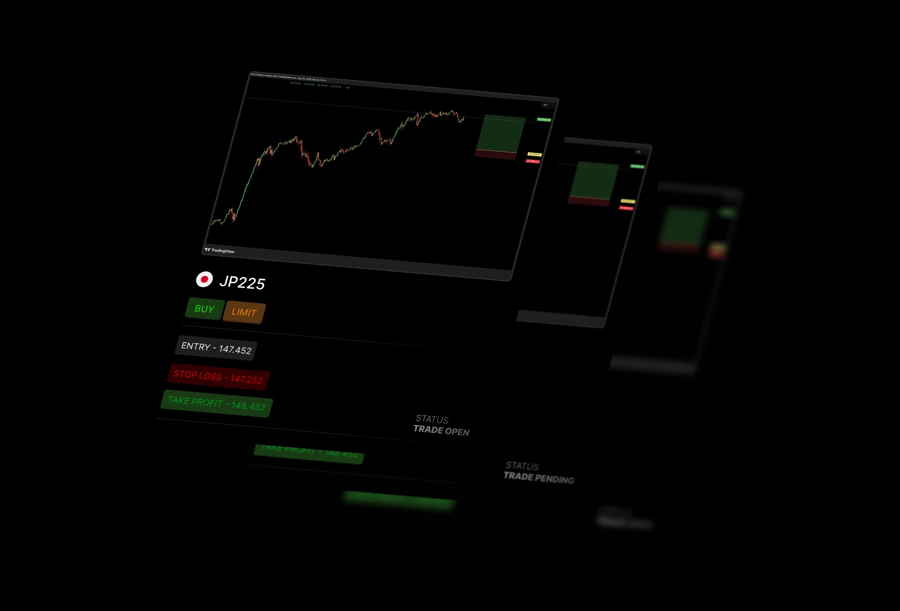 Trading signals sent to phone